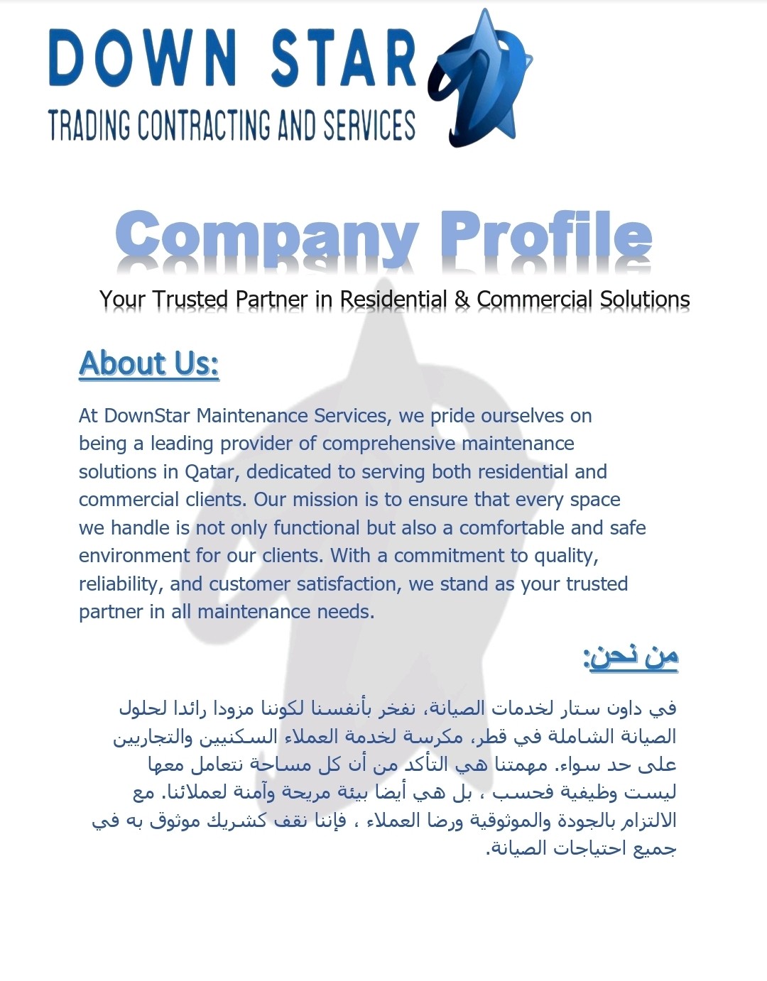 DownStar AC and Maintenance - Portfolio 2