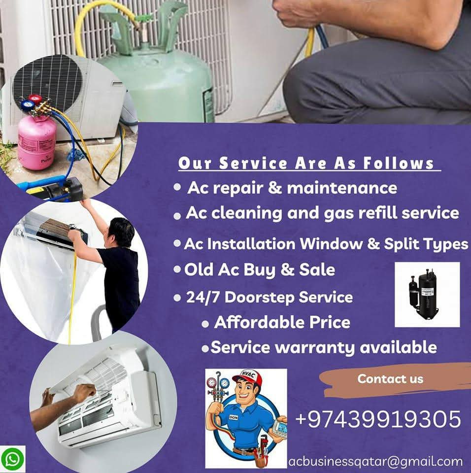 AC Maintenance Repair And Installation Service Doha - Portfolio 2